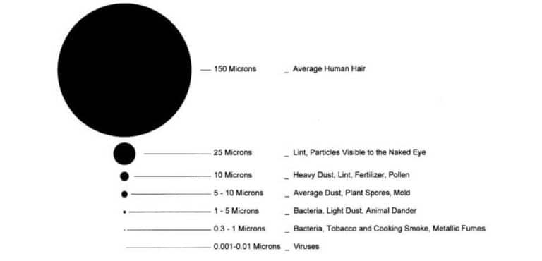 how small are viruses