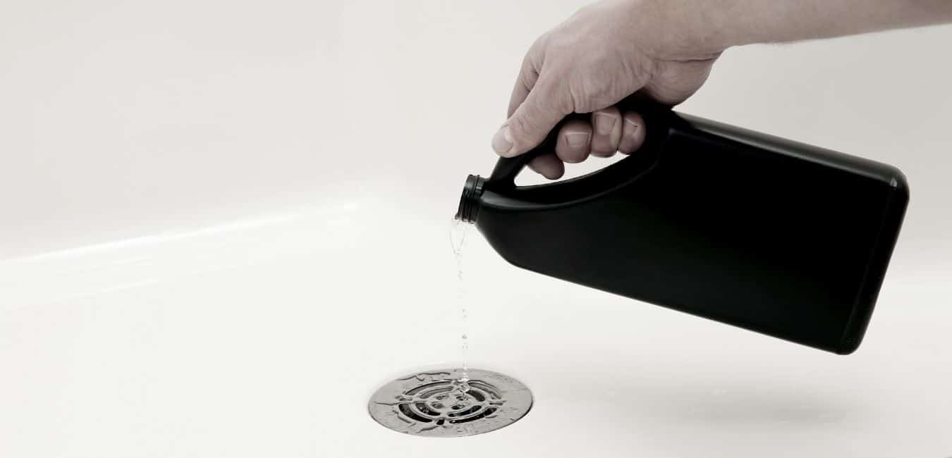 dangers of chemical drain cleaners